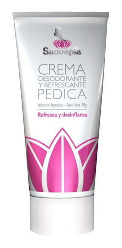 Crema Desodorante Y Refrescante Pédica Suavepie X90gr