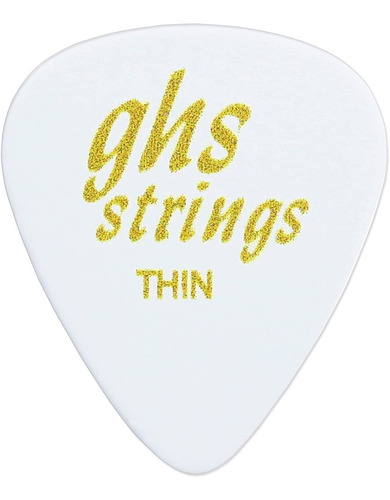 Puas Para Guitarra Ghs Thin Standard X 12 Unidades A53