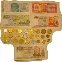Comprar Billetes Y Monedas Antiguas Lote X 32 Arge Urugu Espa Sc -