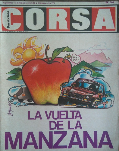 Revista Corsa Nº362 2/4/73: Turismo Carretera, Porsche Rsr