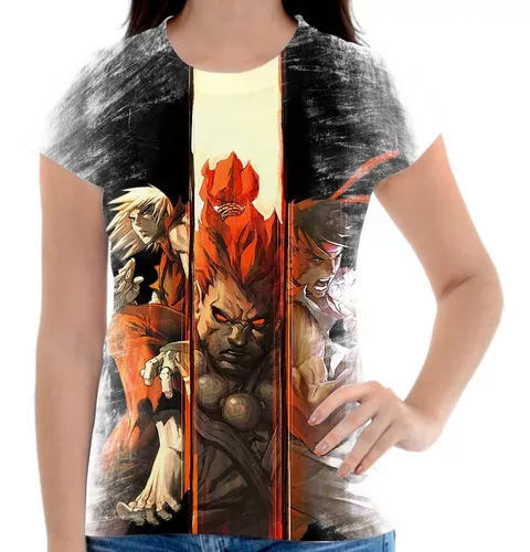 Camiseta Vega Street Fighter Gamer Geek Nerd Blusa Camisa