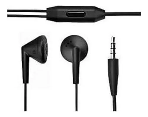 Auriculares Estéreo Originales Hdw- - Cable 3 5mm - Negro