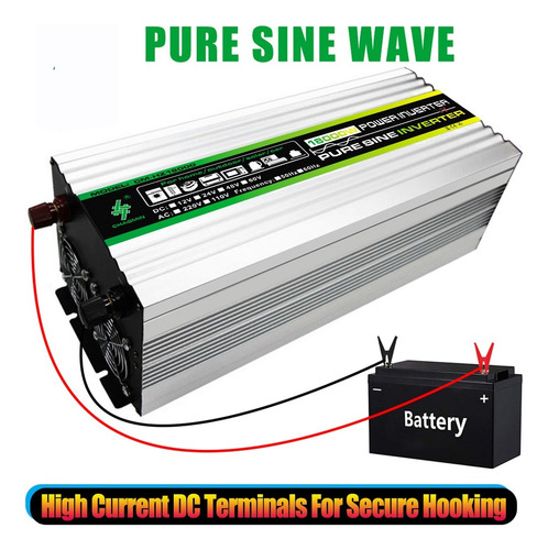 Inversor De Onda Sinusoidal Pura De 18000w Cc 24v Ac110v
