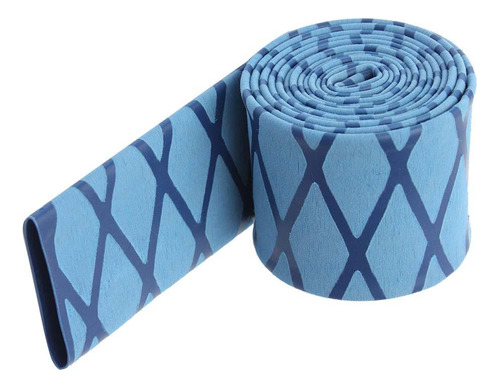 Tubo Retráctil Con De Manija De Raqueta De Azul 1mx0.3cm