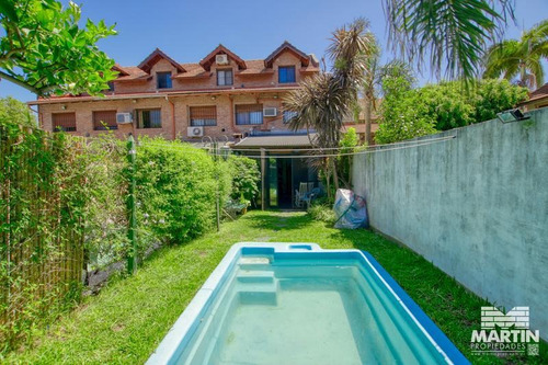 Casa - Mart.-santa Fe/fleming Duplex 5 Ambientes Playroom Suite Jardin