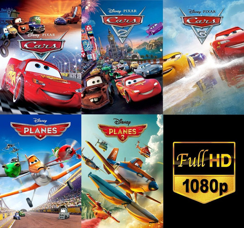 Cars - Planes Aviones Serie De Peliculas De Disney Full Hd 