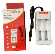 Comprar Cargador De Baterias Recargables Aa Y Aaa Para 2 Pilas