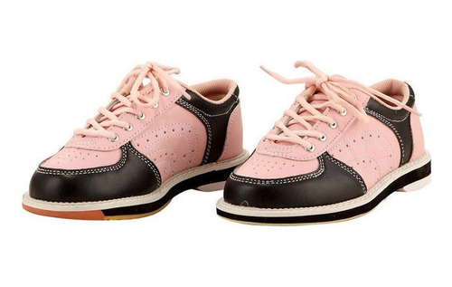 Zapatos Bolos Cuero Vaca Pu Bicolor Para Hombres Y Mujeres