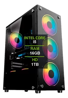 Pc Gamer Computador Cpu Intel I5 Hd 1tb Memoria Ram 16gb