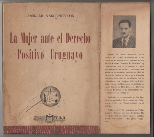 1947 Amilcar Vasconcellos La Mujer Ante El Derecho Positivo