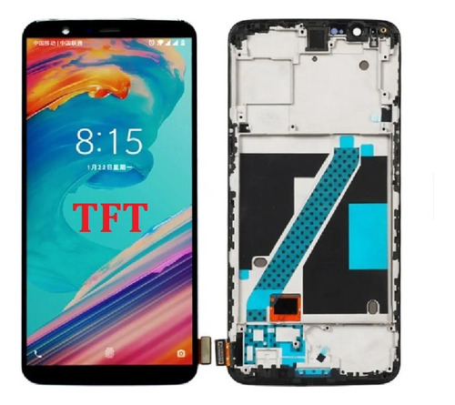 Tela De Lcd E Moldura Para Oneplus 5t 1+5t A5010 Tft