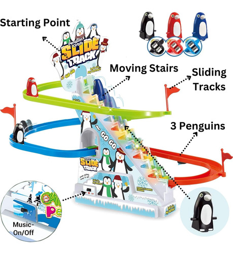 Juego Jolly Penguin Race Mmg