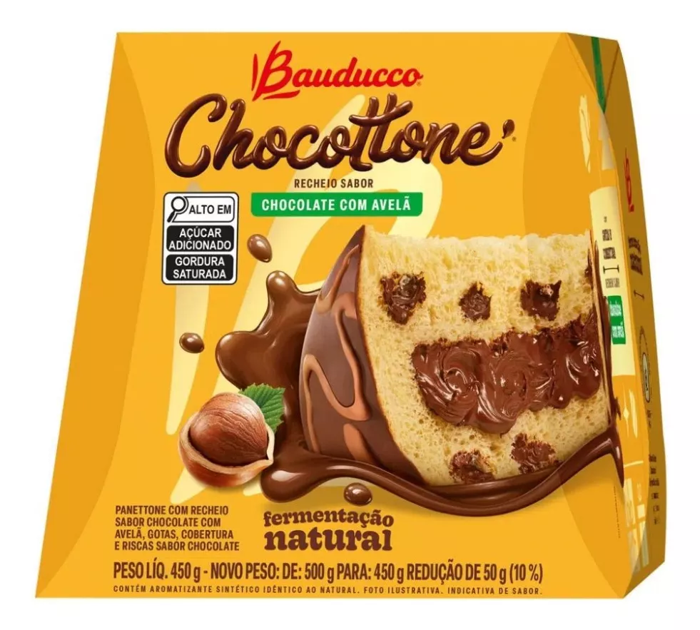 Terceira imagem para pesquisa de panetone bauducco 500g