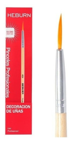 Heburn Pincel P/ Decoración Uñas Nail Art Toray Cod 464 