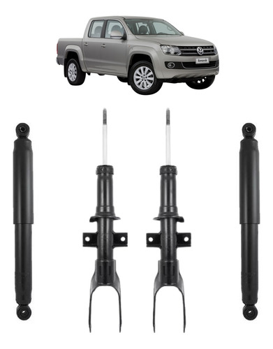 Kit X4 Amortiguadores Volkswagen Amarok 2009 - 2023 Todas