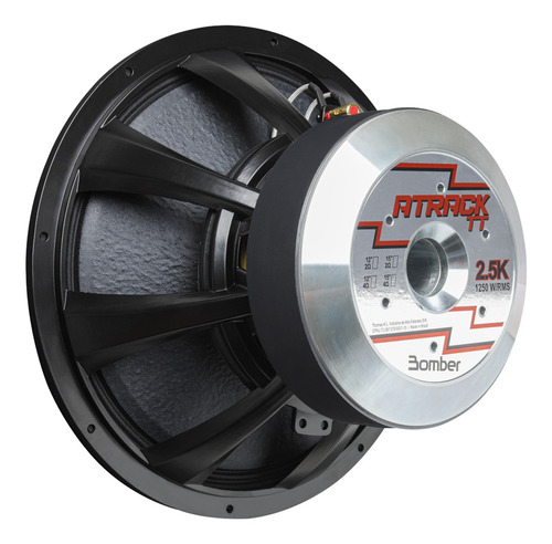 Woofer Atrack Tt 15 Polegadas 5.0k 1250w Rms Bobina 4 Ohms