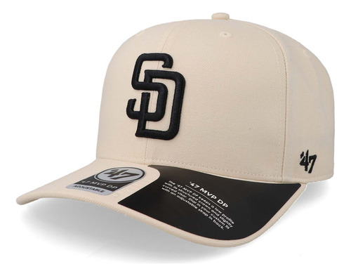 Gorra 47 Mlb Padres San Diego Sure Shot Mvp Dp Natural Unita