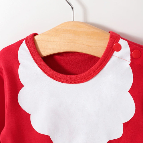 Ropa De Bebé Estilo Papá Noel Suéter De Punto Con Traje De Gateo