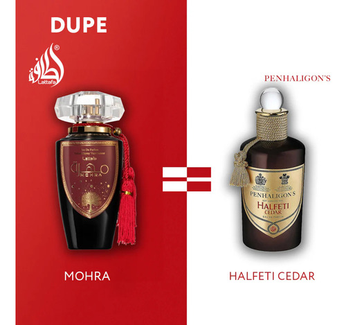 Perfume Unisex Mohra Lattafa Eau De Parfum 100ml