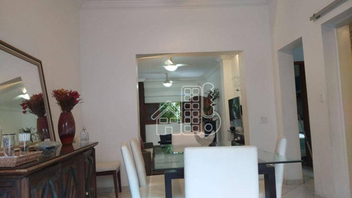 Casa Com 6 Dormitórios À Venda, 301 M² Por R$ 2.490.000,00 - Icaraí - Niterói/rj - Ca1348