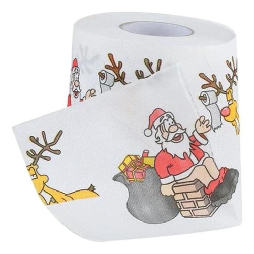 Papel Higiénico De - Papel Higiénico Navideño De 2 Papá