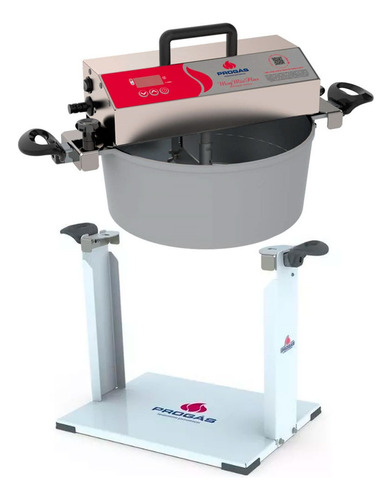 Misturador 7 Lts Prmog-07 Progás + Suporte Giramog P/ Panela Cor Alumínio Frequência 50-60 Hz 127v/220v