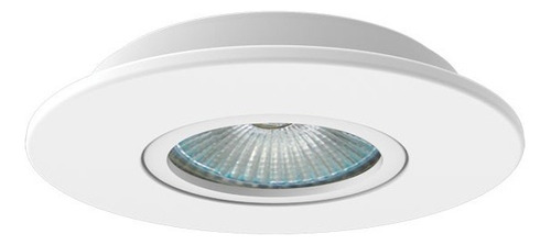 Spot Embutir Face Plana Redondo Gu10 Interlight Il0073 Cor Branco 110v/220v