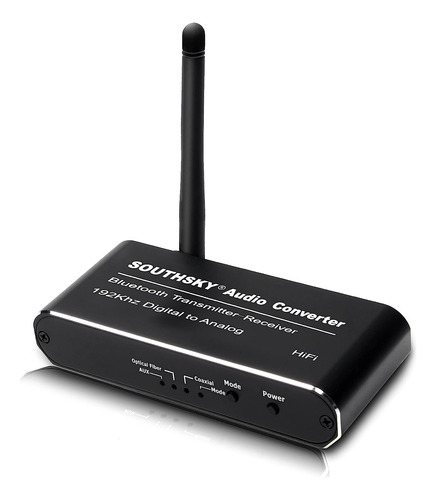 Convertidor De Audio Southsky 192khz Dac, Receptor Blueto...