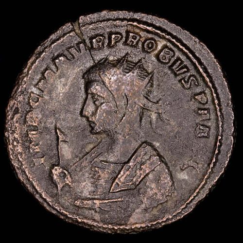 Ch C / Moneda Romana, Probo 276-282 Antoniniano, Ceca Siscia