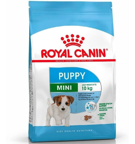 Royal Canin Size Health Nutrition Mini Junior alimento para cão filhote de raça pequena sabor mix em sacola de 2.5kg