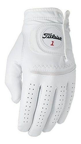 Titleist Perma Soft Golf Glove Cadet Lh Para Hombre, Blanco