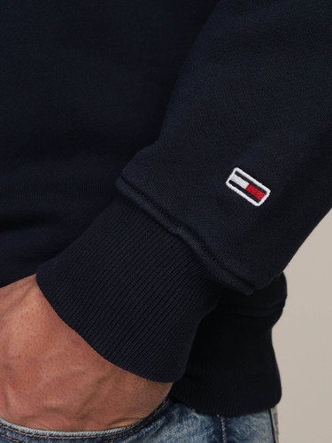Sudadera Con Parche De Logo De Hombre Tommy Jeans