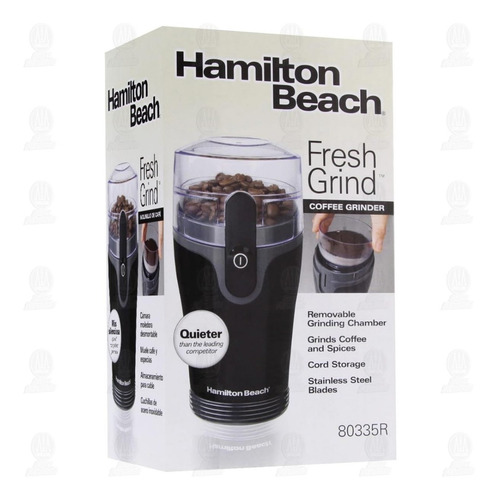 Hamilton Beach 80335r Molino De Cafe Automático 