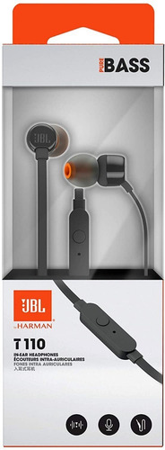 Auriculares in-ear inalámbricos JBL Tune 110 JBLT110 blue