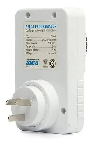 Reloj programador digital sica 789050 instrucciones hotsell