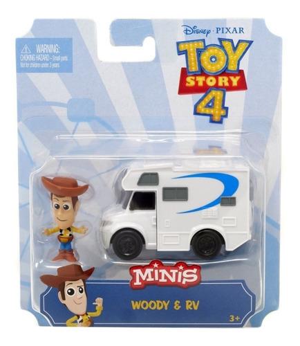 Toy Story 4 Personaje Woody Y Casa Rodante De Disney Pixar 