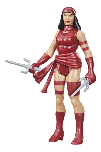 Juguete Hasbro Marvel Legends Elektra Colección Retro 375