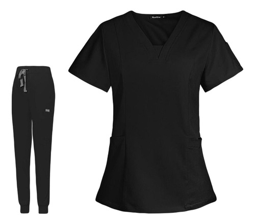 Conjunto De Uniforme Médico Para Mujeres Y Hombres, Con