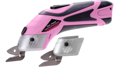 Tijera Eléctrica Pink Power P/ Manualidades, Inalámbrica 4 V