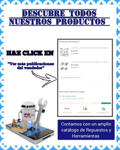 Pin De Carga Compatible Xiaomi Note 9 9s 9 Pro 10 10s 10 Pro