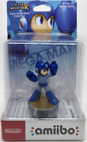 Amiibo Mega Man Super Smash Bros Original Nintendo