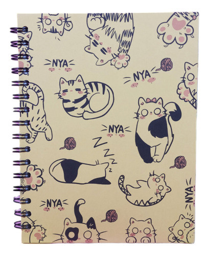 Cuaderno De Gato Kawaii Neko