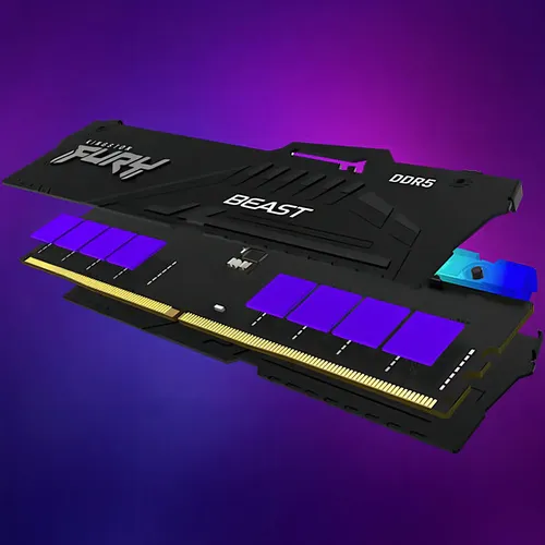 Memoria Kingston Fury Beast Rgb 16gb Ddr5 6000mt/s 1.35v | Frete