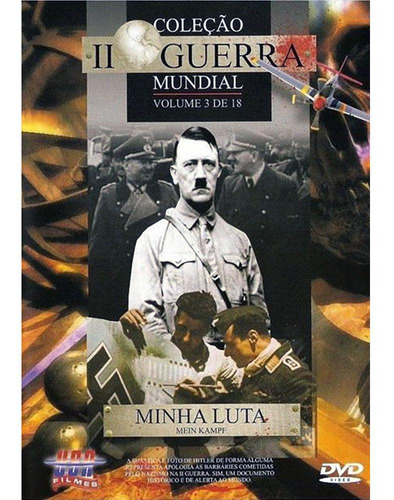 Dvd Ii Guerra Mundial Minha Luta Vol. 3 De 18