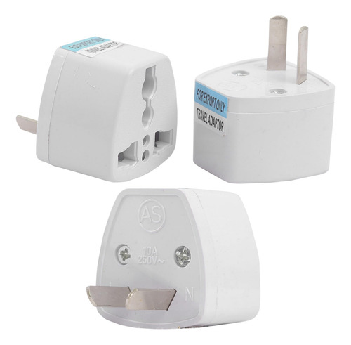 X20 Adaptador Enchufe Viajero 3p Inglés Uk Europeo Subte A C