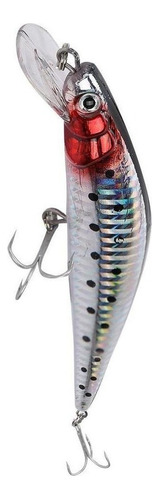 2pc 12 Cm Pesca Carga Eléctrica Minnow Señuelo Flotante Se