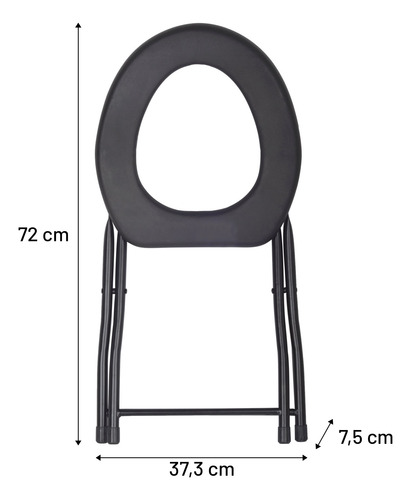 Carpa De Baño Vestidor + Silla Plegable Portatil Wc Camping