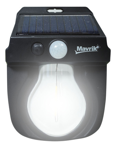 Lámpara Led Solar Con Sensor De Movimiento Luz Blanca 14342