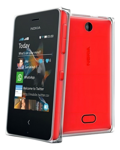Nokia Asha 503 5 MB rojo 128 MB RAM