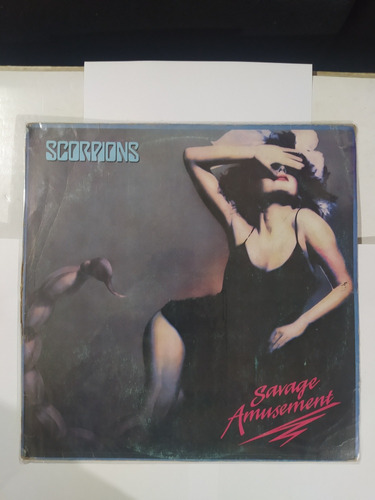 Vinilo Scorpions Savage Amusement 1988